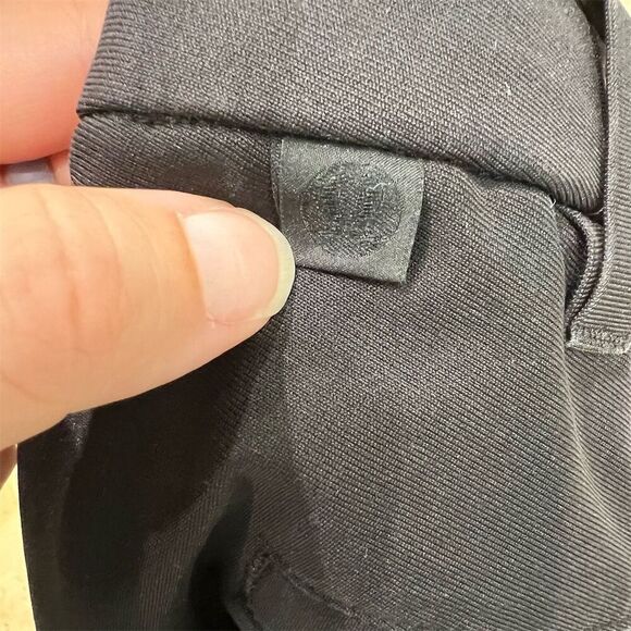 Lululemon Men's Commission Pant Black Slim Fit Dress Pants Size 31 - Picture 3 of 4